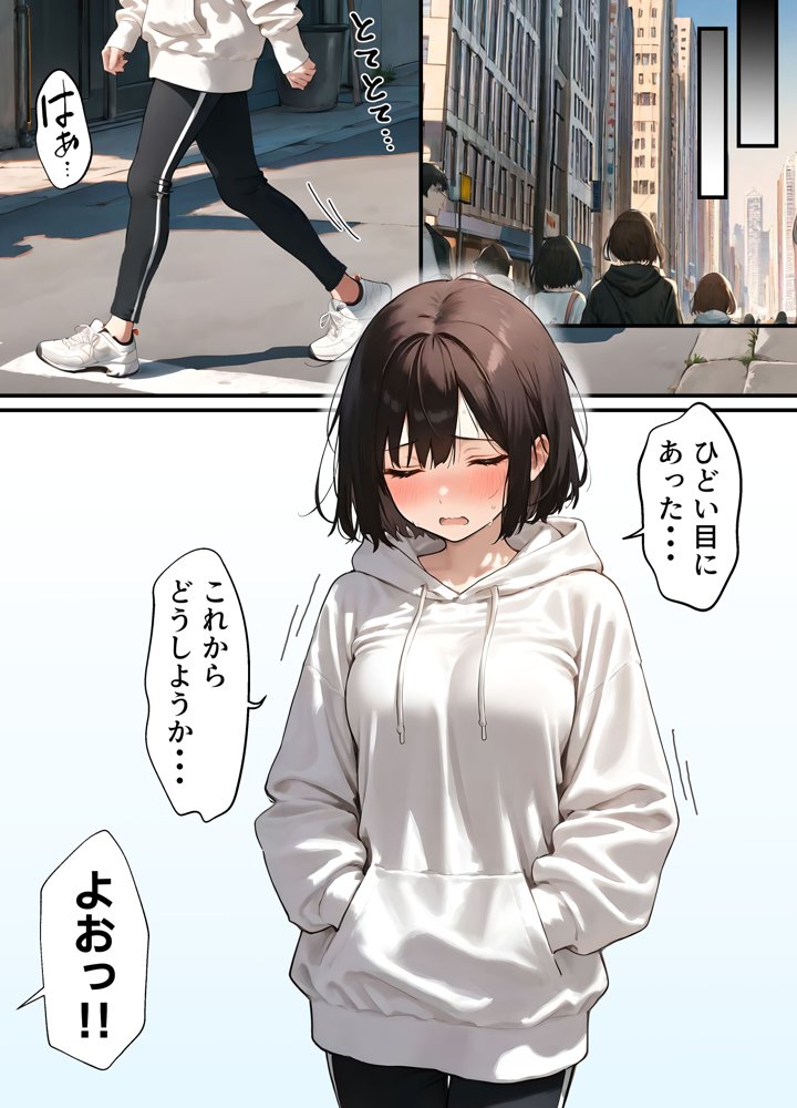 女体化したオレが清楚系ビッチの妹のせいでチャラ男に強●メス堕ち エロ同人誌画像 027